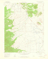 Beckwith Mountain Colorado Historical topographic map, 1:24000 scale, 7.5 X 7.5 Minute, Year 1958