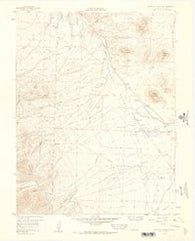 Beckwith Mountain Colorado Historical topographic map, 1:24000 scale, 7.5 X 7.5 Minute, Year 1958