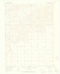 Beecher Island Colorado Historical topographic map, 1:24000 scale, 7.5 X 7.5 Minute, Year 1963