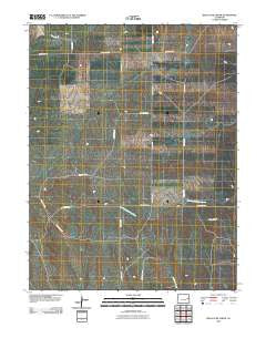 Bellyache Creek Colorado Historical topographic map, 1:24000 scale, 7.5 X 7.5 Minute, Year 2010