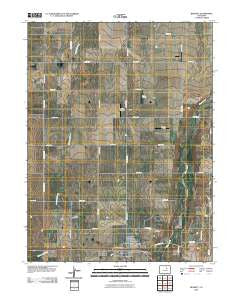 Bennett Colorado Historical topographic map, 1:24000 scale, 7.5 X 7.5 Minute, Year 2010