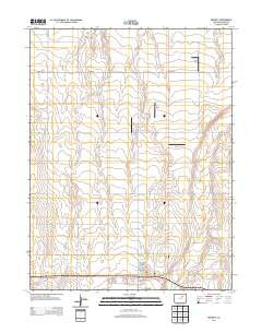 Bennett Colorado Historical topographic map, 1:24000 scale, 7.5 X 7.5 Minute, Year 2013