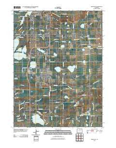 Berthoud Colorado Historical topographic map, 1:24000 scale, 7.5 X 7.5 Minute, Year 2010