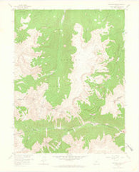 Berthoud Pass Colorado Historical topographic map, 1:24000 scale, 7.5 X 7.5 Minute, Year 1957