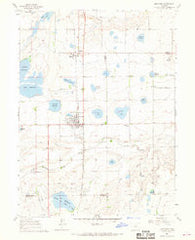 Berthoud Colorado Historical topographic map, 1:24000 scale, 7.5 X 7.5 Minute, Year 1960