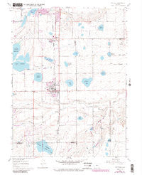 Berthoud Colorado Historical topographic map, 1:24000 scale, 7.5 X 7.5 Minute, Year 1960
