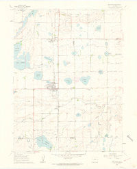 Berthoud Colorado Historical topographic map, 1:24000 scale, 7.5 X 7.5 Minute, Year 1960