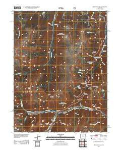 Berthoud Pass Colorado Historical topographic map, 1:24000 scale, 7.5 X 7.5 Minute, Year 2011