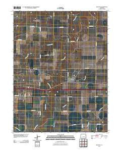 Bethune Colorado Historical topographic map, 1:24000 scale, 7.5 X 7.5 Minute, Year 2010