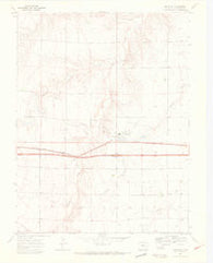 Bethune Colorado Historical topographic map, 1:24000 scale, 7.5 X 7.5 Minute, Year 1969