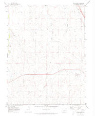 Beuck Draw Colorado Historical topographic map, 1:24000 scale, 7.5 X 7.5 Minute, Year 1970