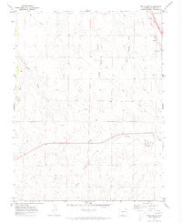 Beuck Draw Colorado Historical topographic map, 1:24000 scale, 7.5 X 7.5 Minute, Year 1970