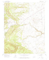 Beulah Colorado Historical topographic map, 1:24000 scale, 7.5 X 7.5 Minute, Year 1963