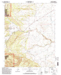 Beulah Colorado Historical topographic map, 1:24000 scale, 7.5 X 7.5 Minute, Year 1994