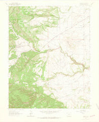 Beulah Colorado Historical topographic map, 1:24000 scale, 7.5 X 7.5 Minute, Year 1963