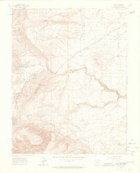 Beulah Colorado Historical topographic map, 1:24000 scale, 7.5 X 7.5 Minute, Year 1963
