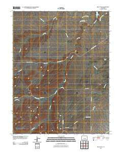 Beulah NE Colorado Historical topographic map, 1:24000 scale, 7.5 X 7.5 Minute, Year 2010
