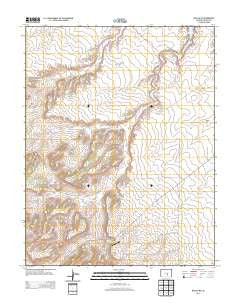 Beulah NE Colorado Historical topographic map, 1:24000 scale, 7.5 X 7.5 Minute, Year 2013