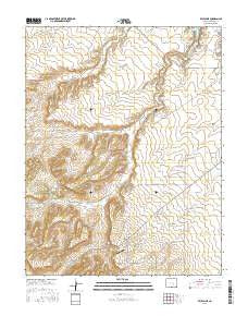 Beulah NE Colorado Current topographic map, 1:24000 scale, 7.5 X 7.5 Minute, Year 2016