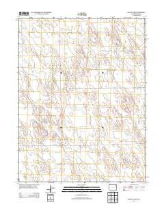 Beverly Grove Colorado Historical topographic map, 1:24000 scale, 7.5 X 7.5 Minute, Year 2013