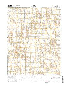 Beverly Grove Colorado Current topographic map, 1:24000 scale, 7.5 X 7.5 Minute, Year 2016