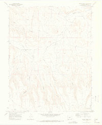 Bieser Creek Colorado Historical topographic map, 1:24000 scale, 7.5 X 7.5 Minute, Year 1969