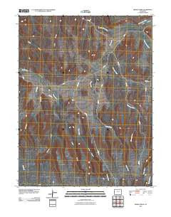 Bieser Creek Colorado Historical topographic map, 1:24000 scale, 7.5 X 7.5 Minute, Year 2010