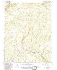 Big Bucktail Creek Colorado Historical topographic map, 1:24000 scale, 7.5 X 7.5 Minute, Year 1994