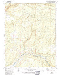 Big Bucktail Creek Colorado Historical topographic map, 1:24000 scale, 7.5 X 7.5 Minute, Year 1994