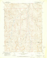 Big Foundation Creek Colorado Historical topographic map, 1:24000 scale, 7.5 X 7.5 Minute, Year 1964