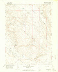 Big Joe Basin Colorado Historical topographic map, 1:24000 scale, 7.5 X 7.5 Minute, Year 1966