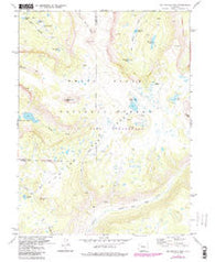 Big Marvine Peak Colorado Historical topographic map, 1:24000 scale, 7.5 X 7.5 Minute, Year 1977