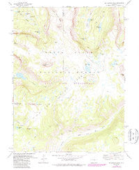 Big Marvine Peak Colorado Historical topographic map, 1:24000 scale, 7.5 X 7.5 Minute, Year 1977