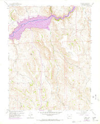 Big Mesa Colorado Historical topographic map, 1:24000 scale, 7.5 X 7.5 Minute, Year 1954