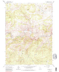Big Narrows Colorado Historical topographic map, 1:24000 scale, 7.5 X 7.5 Minute, Year 1962