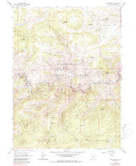 Big Narrows Colorado Historical topographic map, 1:24000 scale, 7.5 X 7.5 Minute, Year 1962