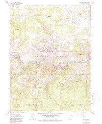 Big Narrows Colorado Historical topographic map, 1:24000 scale, 7.5 X 7.5 Minute, Year 1962
