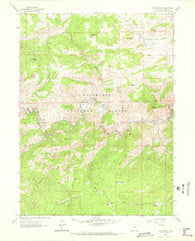 Big Narrows Colorado Historical topographic map, 1:24000 scale, 7.5 X 7.5 Minute, Year 1962