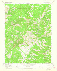 Big Soap Park Colorado Historical topographic map, 1:24000 scale, 7.5 X 7.5 Minute, Year 1965