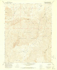 Big Soap Park Colorado Historical topographic map, 1:24000 scale, 7.5 X 7.5 Minute, Year 1965