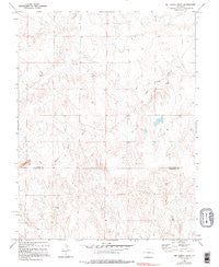 Big Spring Creek Colorado Historical topographic map, 1:24000 scale, 7.5 X 7.5 Minute, Year 1979
