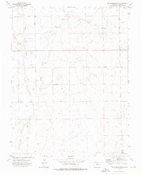 Big Springs Ranch Colorado Historical topographic map, 1:24000 scale, 7.5 X 7.5 Minute, Year 1973