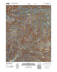 Big Bucktail Creek Colorado Historical topographic map, 1:24000 scale, 7.5 X 7.5 Minute, Year 2011