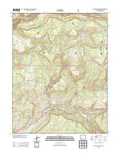 Big Bucktail Creek Colorado Historical topographic map, 1:24000 scale, 7.5 X 7.5 Minute, Year 2013