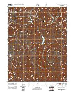 Big Bull Mountain Colorado Historical topographic map, 1:24000 scale, 7.5 X 7.5 Minute, Year 2011