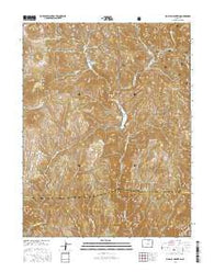 Big Bull Mountain Colorado Current topographic map, 1:24000 scale, 7.5 X 7.5 Minute, Year 2016