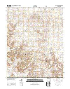 Big Hole Canyon Colorado Historical topographic map, 1:24000 scale, 7.5 X 7.5 Minute, Year 2013