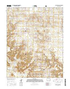 Big Hole Canyon Colorado Current topographic map, 1:24000 scale, 7.5 X 7.5 Minute, Year 2016