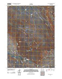 Big Joe Basin Colorado Historical topographic map, 1:24000 scale, 7.5 X 7.5 Minute, Year 2010