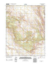 Big Joe Basin Colorado Historical topographic map, 1:24000 scale, 7.5 X 7.5 Minute, Year 2013